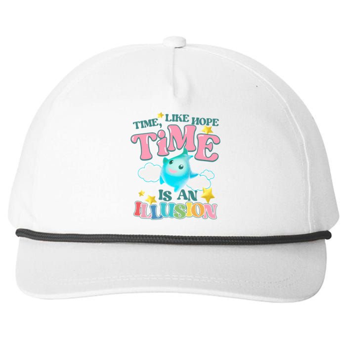 Time Like Hope Is An Illusion Lumalee Blue Luma Star Snapback Five-Panel Rope Hat