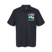 Time Like Hope Is An Illusion Lumalee Blue Luma Star Softstyle Adult Sport Polo