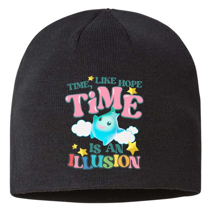 Time Like Hope Is An Illusion Lumalee Blue Luma Star Sustainable Beanie