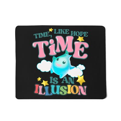Time Like Hope Is An Illusion Lumalee Blue Luma Star Mousepad