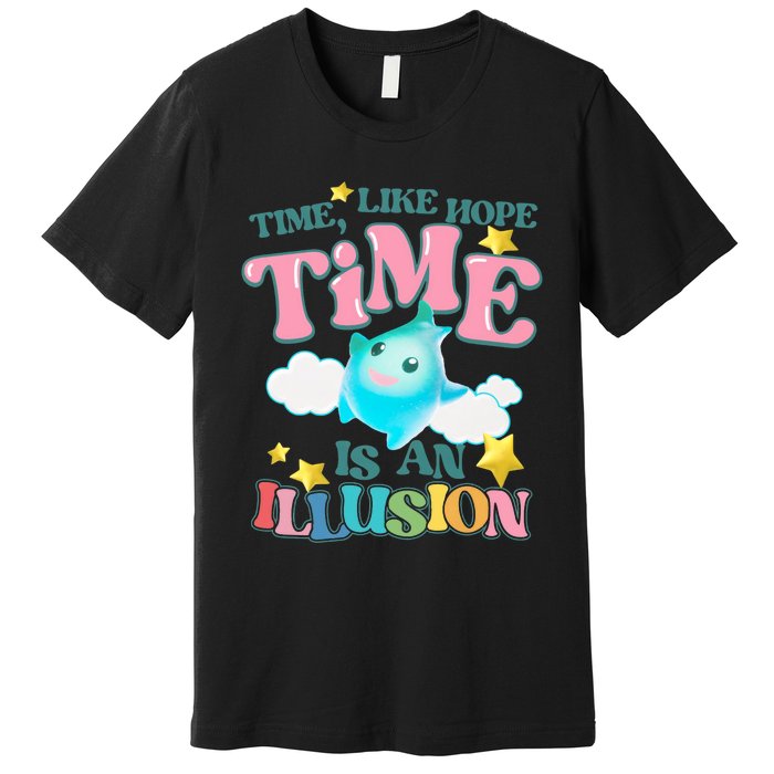 Time Like Hope Is An Illusion Lumalee Blue Luma Star Premium T-Shirt