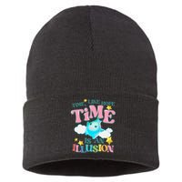 Time Like Hope Is An Illusion Lumalee Blue Luma Star Sustainable Knit Beanie