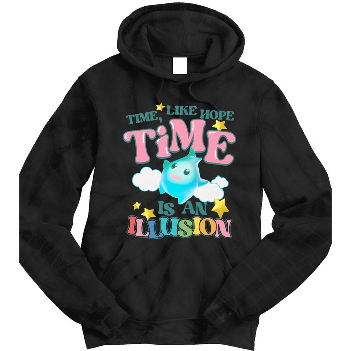 Time Like Hope Is An Illusion Lumalee Blue Luma Star Tie Dye Hoodie