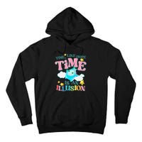 Time Like Hope Is An Illusion Lumalee Blue Luma Star Tall Hoodie