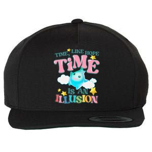 Time Like Hope Is An Illusion Lumalee Blue Luma Star Wool Snapback Cap