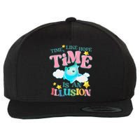 Time Like Hope Is An Illusion Lumalee Blue Luma Star Wool Snapback Cap