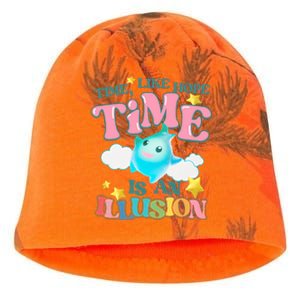 Time Like Hope Is An Illusion Lumalee Blue Luma Star Kati - Camo Knit Beanie