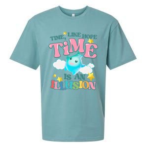 Time Like Hope Is An Illusion Lumalee Blue Luma Star Sueded Cloud Jersey T-Shirt