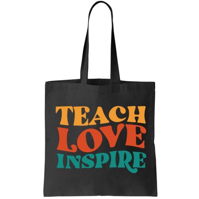 Teach Love Inspire Gift For Teacher Bag