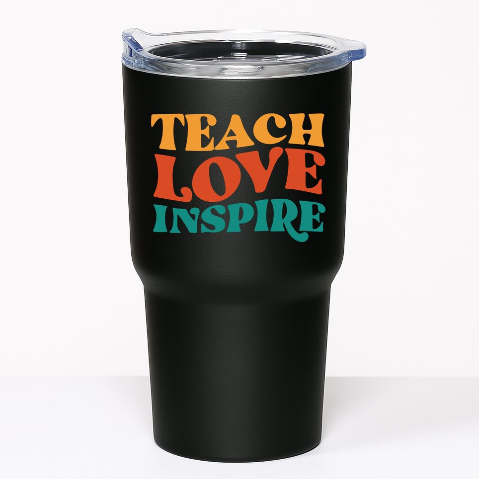 Teach Love Inspire Gift For Teacher Tumbler