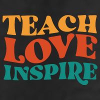 Teach Love Inspire Gift For Teacher Trucker Hat