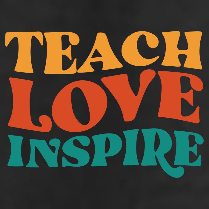 Teach Love Inspire Gift For Teacher Trucker Hat