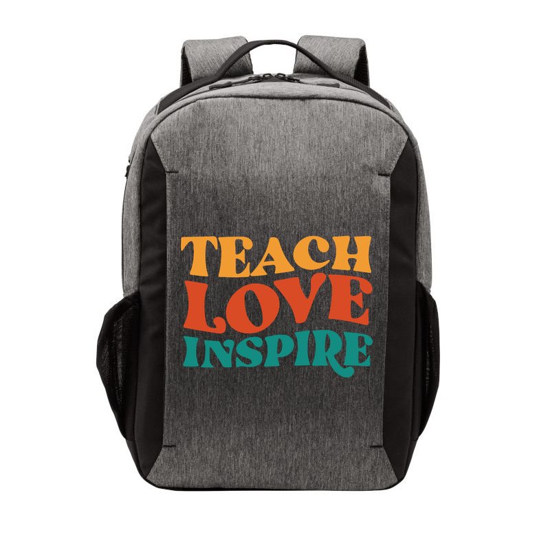 Teach Love Inspire Gift For Teacher Vector Backpack
