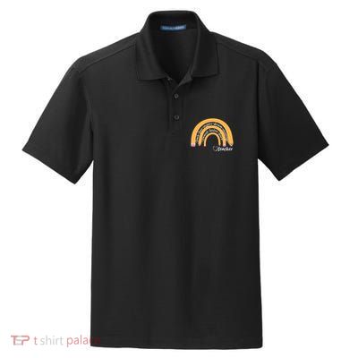 Teach Love Inspire Dream Encourage Teacher Love Dry Zone Grid Polo