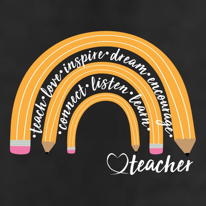 Teach Love Inspire Dream Encourage Teacher Love Trucker Hat