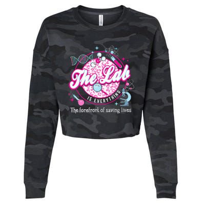 The Lab Is Everything Lab Week 2024 Cropped Pullover Crew