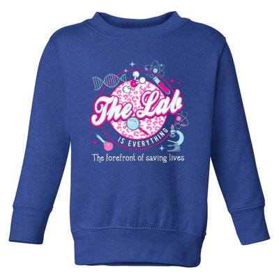 The Lab Is Everything Lab Week 2024 Toddler Sweatshirt