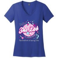 The Lab Is Everything Lab Week 2024 Women's V-Neck T-Shirt