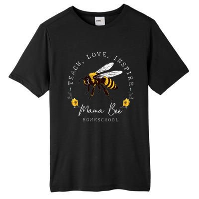 Teach Love Inspire Mama Bee Homeschool Teachers Wo Tall Fusion ChromaSoft Performance T-Shirt