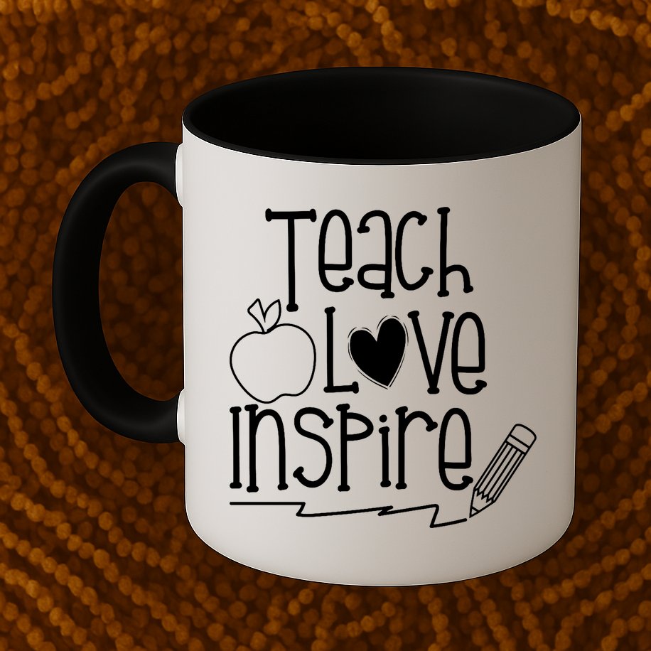 Teach Love Inspire Cute Gift For Teacher Mug