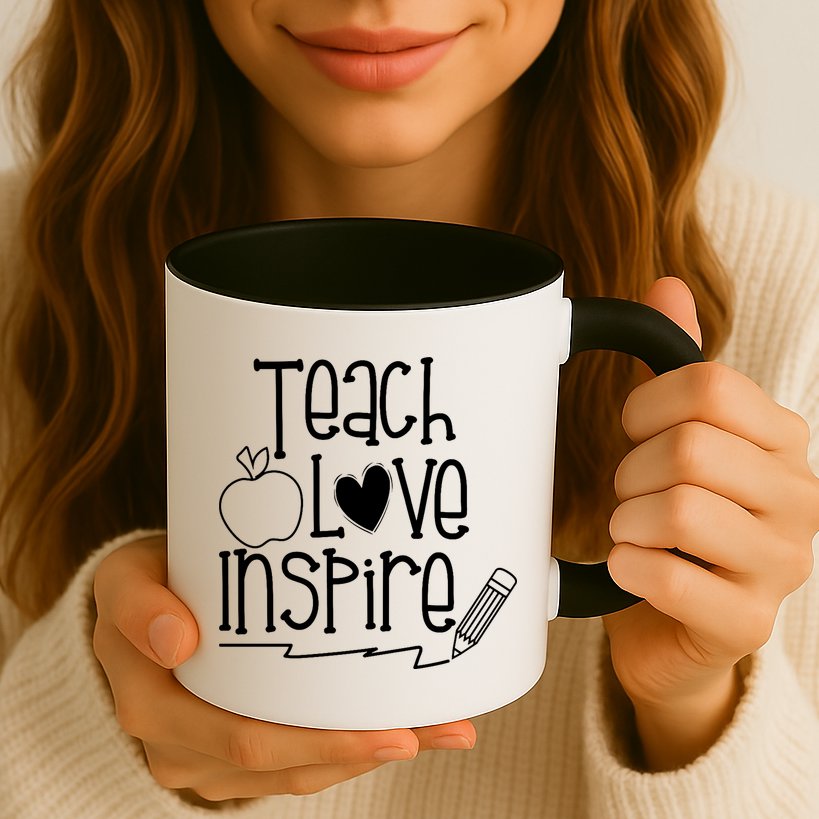 Teach Love Inspire Cute Gift For Teacher Mug