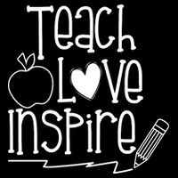 Teach Love Inspire Cute Gift For Teacher 16 in Basic Backpack