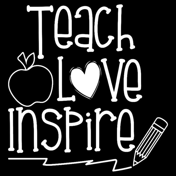 Teach Love Inspire Cute Gift For Teacher 16 in Basic Backpack