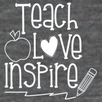 Teach Love Inspire Cute Gift For Teacher Ladies Essential Flowy Tank