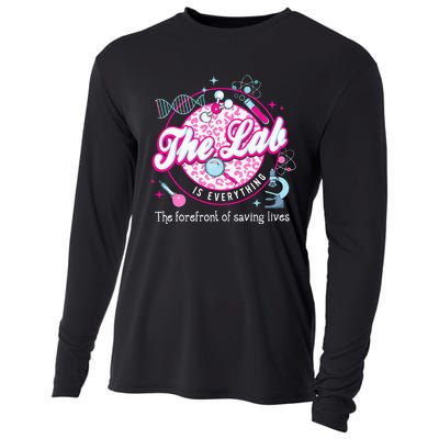 The Lab Is Everything Lab Week 2024 Medical Lab Science Cooling Performance Long Sleeve Crew