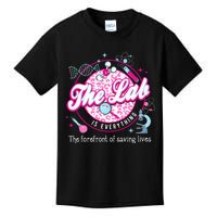 The Lab Is Everything Lab Week 2024 Medical Lab Science Kids T-Shirt