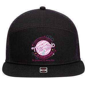 The Lab Is Everything The Forefront Of Saving Lives 7 Panel Mesh Trucker Snapback Hat