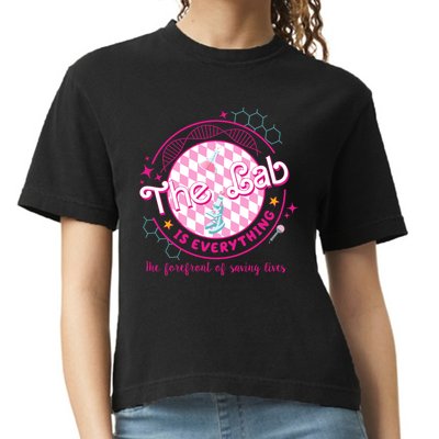 The Lab Is Everything The Forefront Of Saving Lives Comfort Colors Boxy T-Shirt