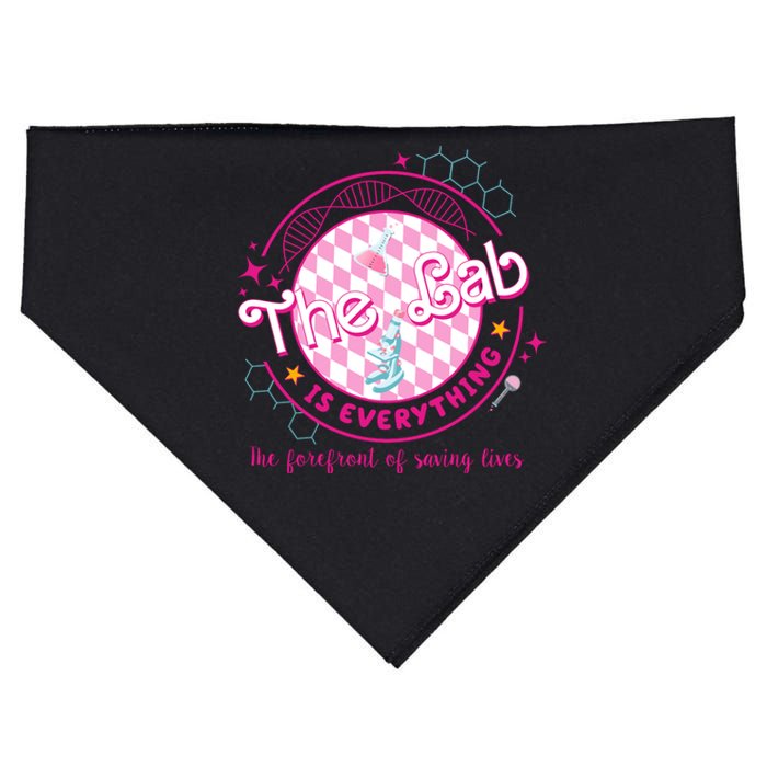 The Lab Is Everything The Forefront Of Saving Lives USA-Made Doggie Bandana