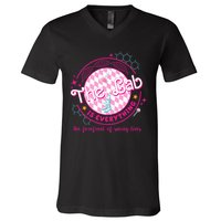 The Lab Is Everything The Forefront Of Saving Lives V-Neck T-Shirt