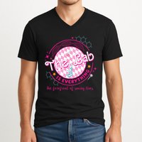 The Lab Is Everything The Forefront Of Saving Lives V-Neck T-Shirt