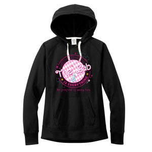 The Lab Is Everything The Forefront Of Saving Lives Women's Fleece Hoodie