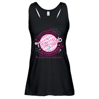 The Lab Is Everything The Forefront Of Saving Lives Ladies Essential Flowy Tank