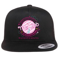 The Lab Is Everything The Forefront Of Saving Lives Flat Bill Trucker Hat