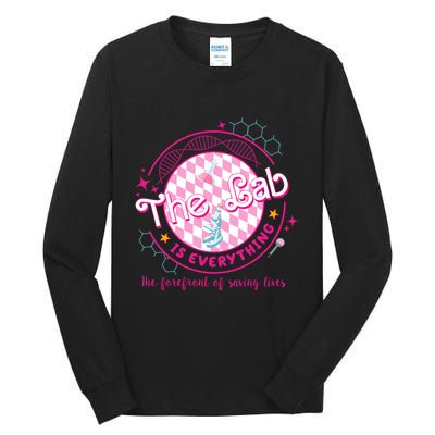The Lab Is Everything The Forefront Of Saving Lives Tall Long Sleeve T-Shirt