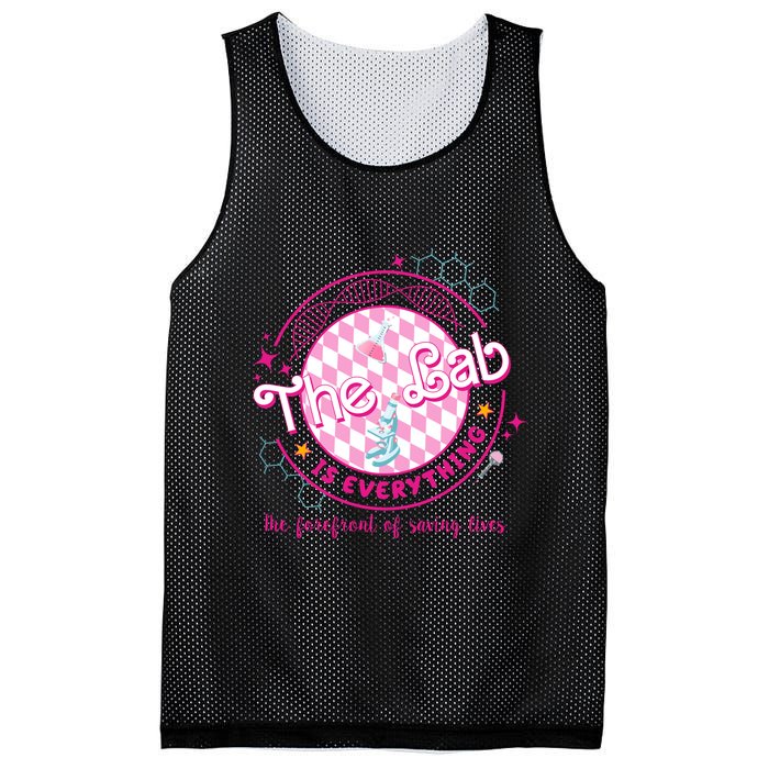 The Lab Is Everything The Forefront Of Saving Lives Mesh Reversible Basketball Jersey Tank