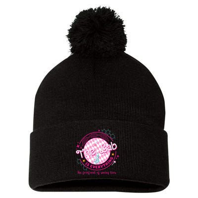 The Lab Is Everything The Forefront Of Saving Lives Pom Pom 12in Knit Beanie