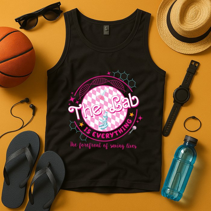 The Lab Is Everything The Forefront Of Saving Lives Tank Top