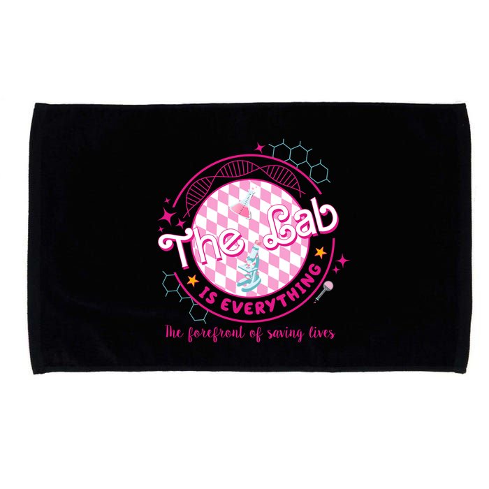 The Lab Is Everything The Forefront Of Saving Lives Microfiber Hand Towel