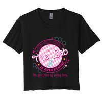 The Lab Is Everything The Forefront Of Saving Lives Crop Top
