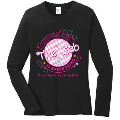 The Lab Is Everything The Forefront Of Saving Lives Ladies Long Sleeve Shirt