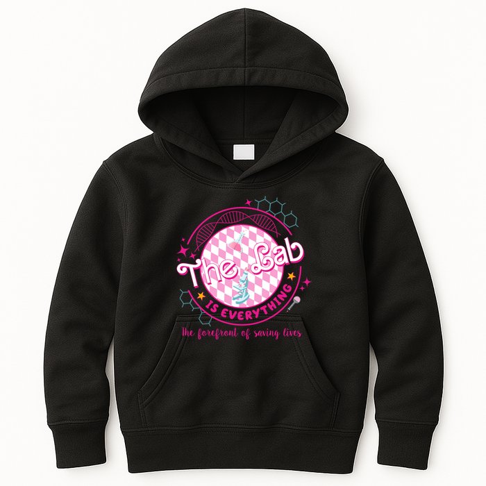 The Lab Is Everything The Forefront Of Saving Lives Kids Hoodie
