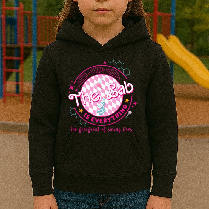 The Lab Is Everything The Forefront Of Saving Lives Kids Hoodie