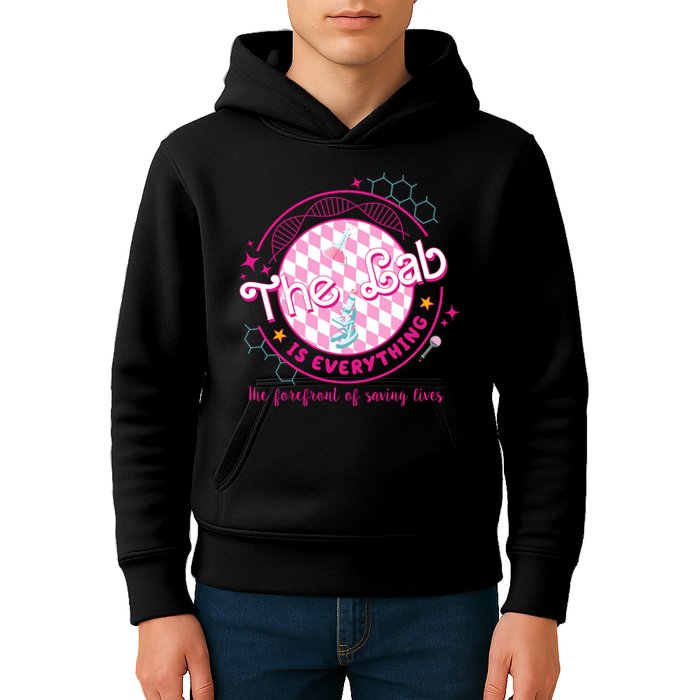 The Lab Is Everything The Forefront Of Saving Lives Kids Hoodie