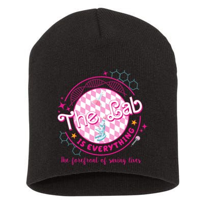 The Lab Is Everything The Forefront Of Saving Lives Short Acrylic Beanie
