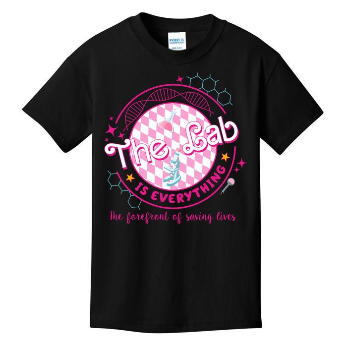 The Lab Is Everything The Forefront Of Saving Lives Kids T-Shirt